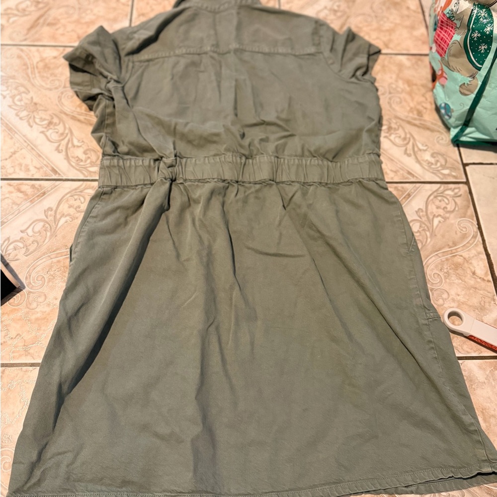 J. Crew Olive Mini Dress - Picture 2 of 3